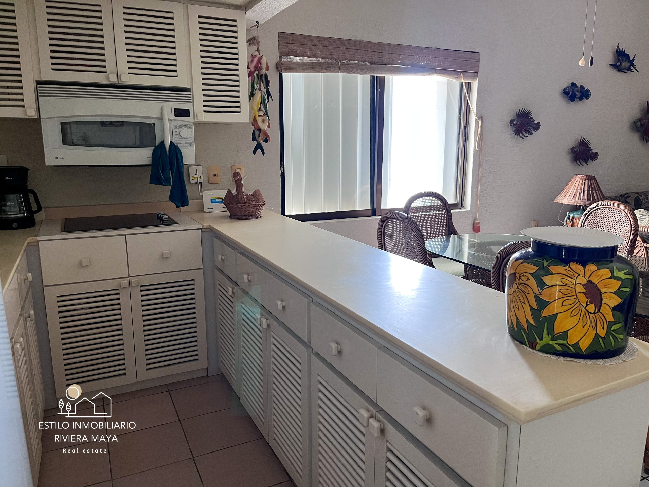 Departamento en venta con vista al mar en Club de Yates en Puerto Aventuras