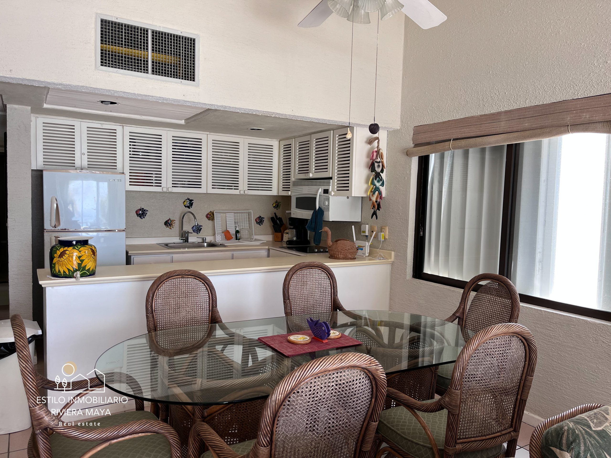 Departamento en venta con vista al mar en Club de Yates en Puerto Aventuras