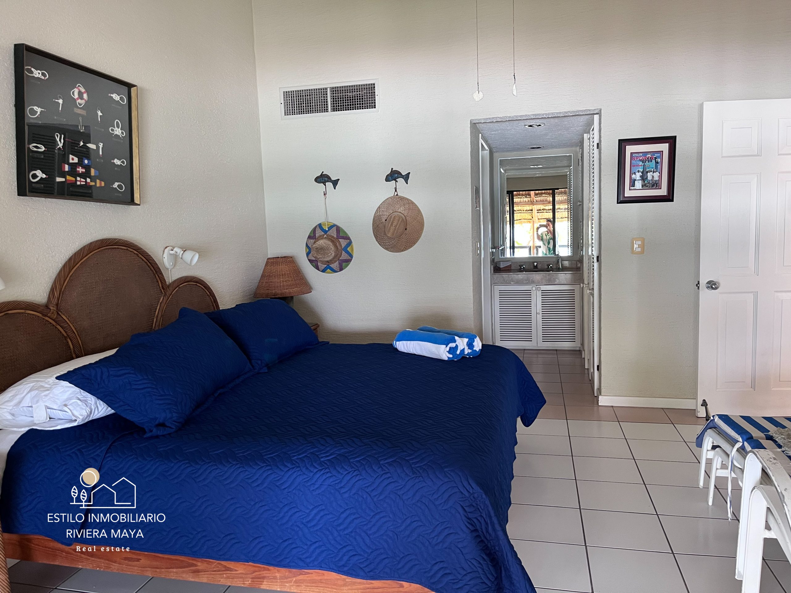 Departamento en venta con vista al mar en Club de Yates en Puerto Aventuras