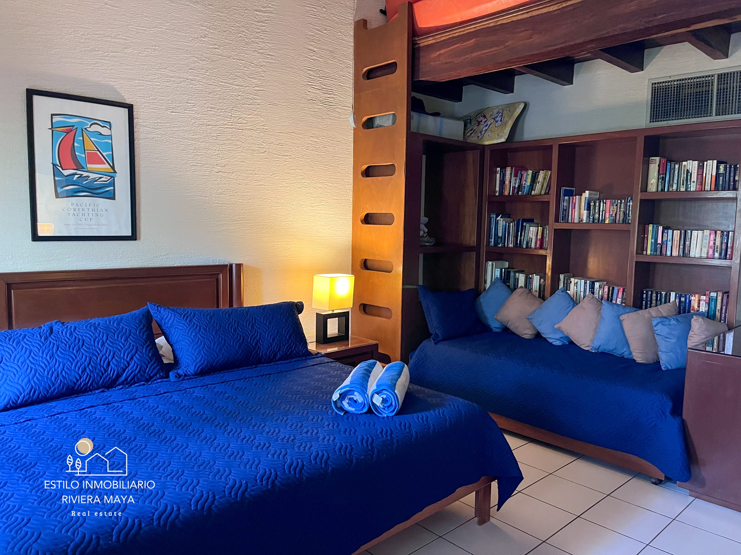 Departamento en venta con vista al mar en Club de Yates en Puerto Aventuras