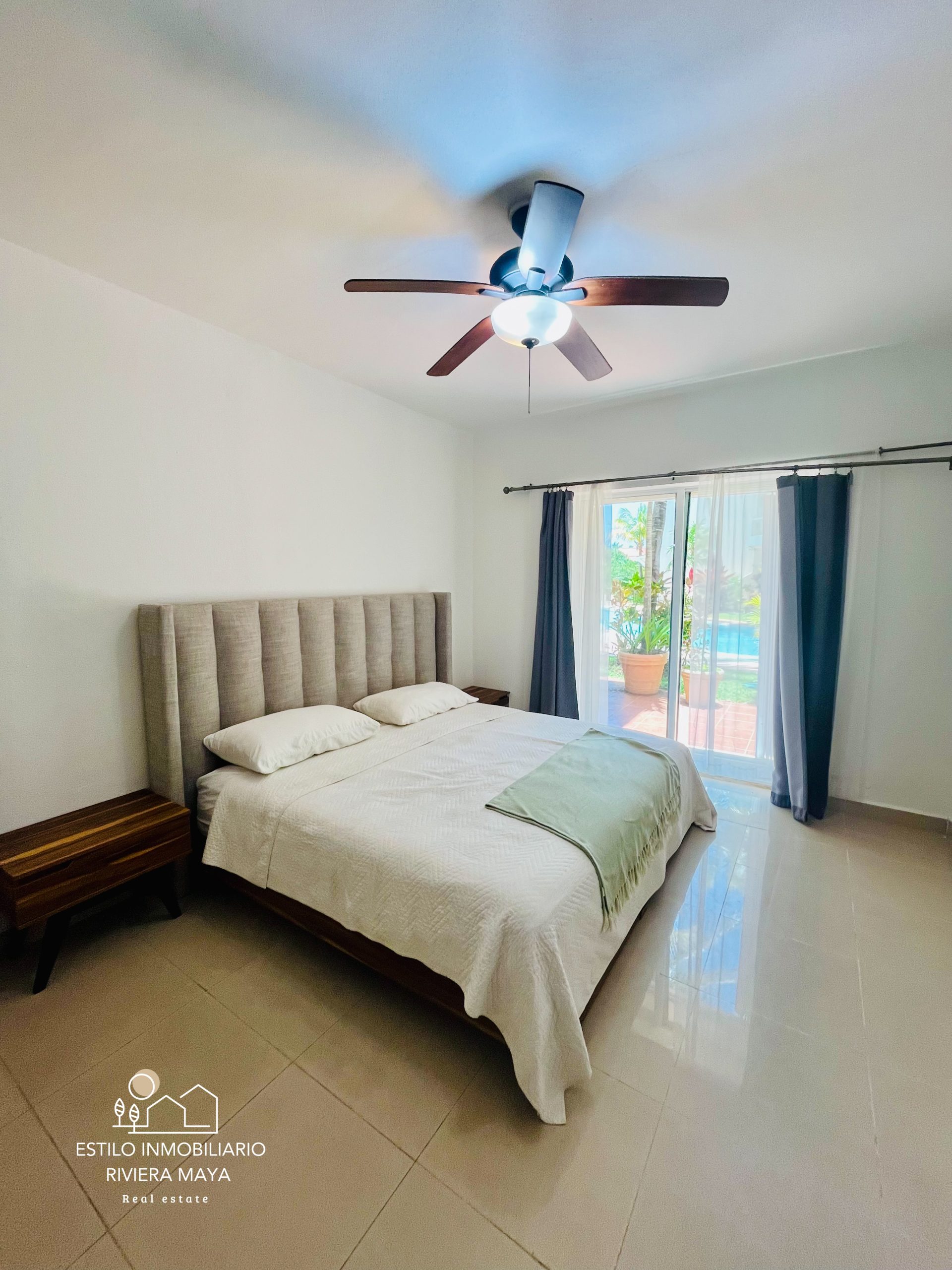 Departamento en renta con acceso al canal en Puerto Aventuras