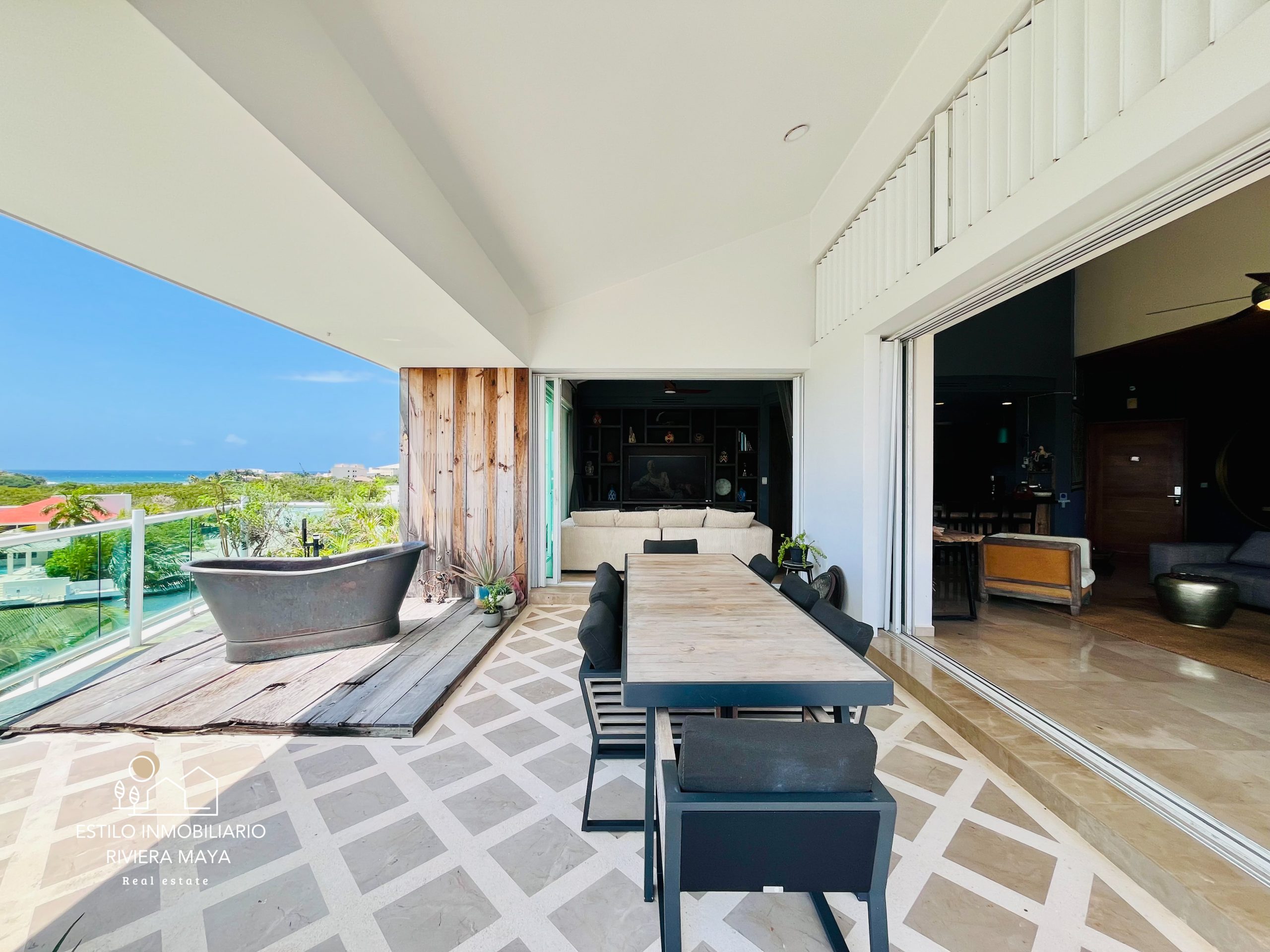 Casa Indy – Penthouse en renta en Gran Península, Puerto Aventuras
